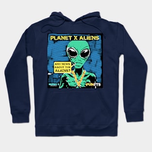 Cool 80's Retro Alien Sci Fi Hoodie